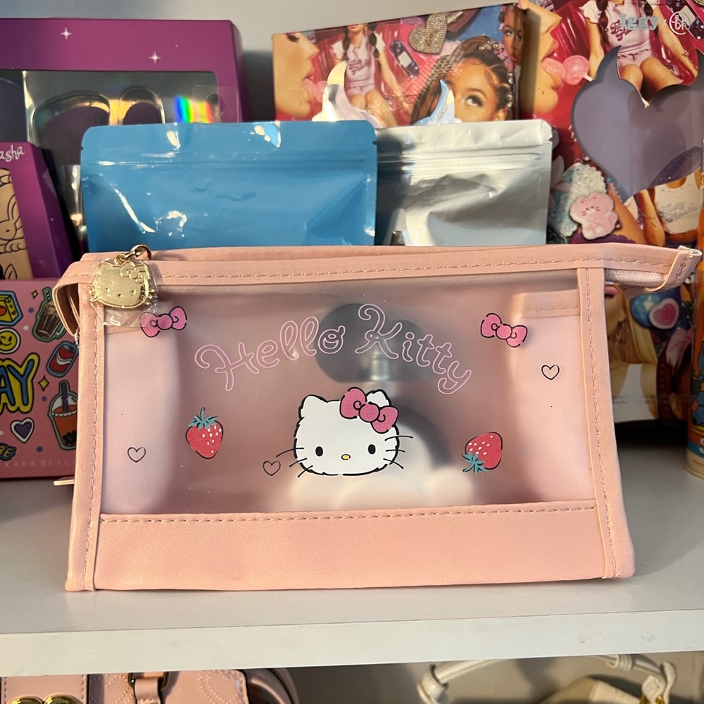 Hello kitty makeup bag